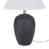 Nourison 23" Rustic Ceramic Vase Accent Table Lamp