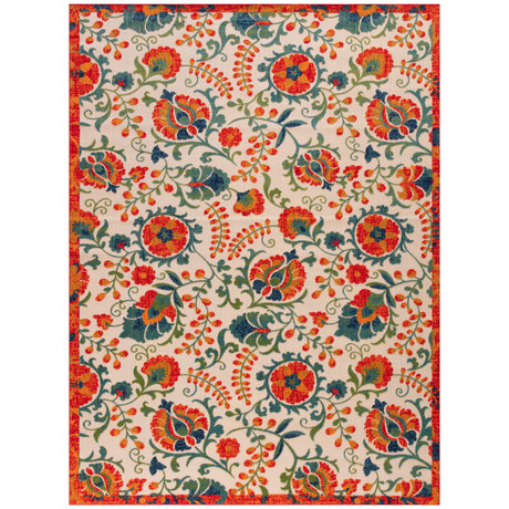 SAFAVIEH Beach House Mecbure Indoor/ Outdoor Waterproof Patio Backyard Rug