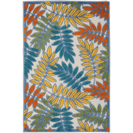 SAFAVIEH Beach House Mecbure Indoor/ Outdoor Waterproof Patio Backyard Rug