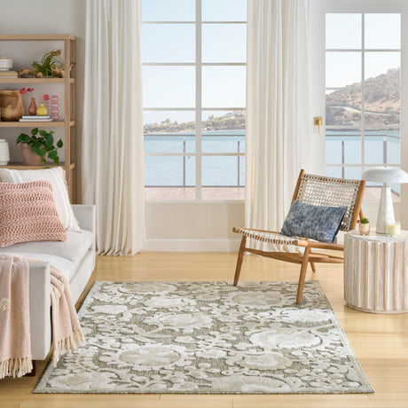 SAFAVIEH Beach House Mecbure Indoor/ Outdoor Waterproof Patio Backyard Rug