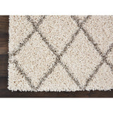 Nourison Brisbane Shag Cream Rug - 5' x 7'