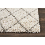 Nourison Brisbane Shag Cream Rug - 5' x 7'