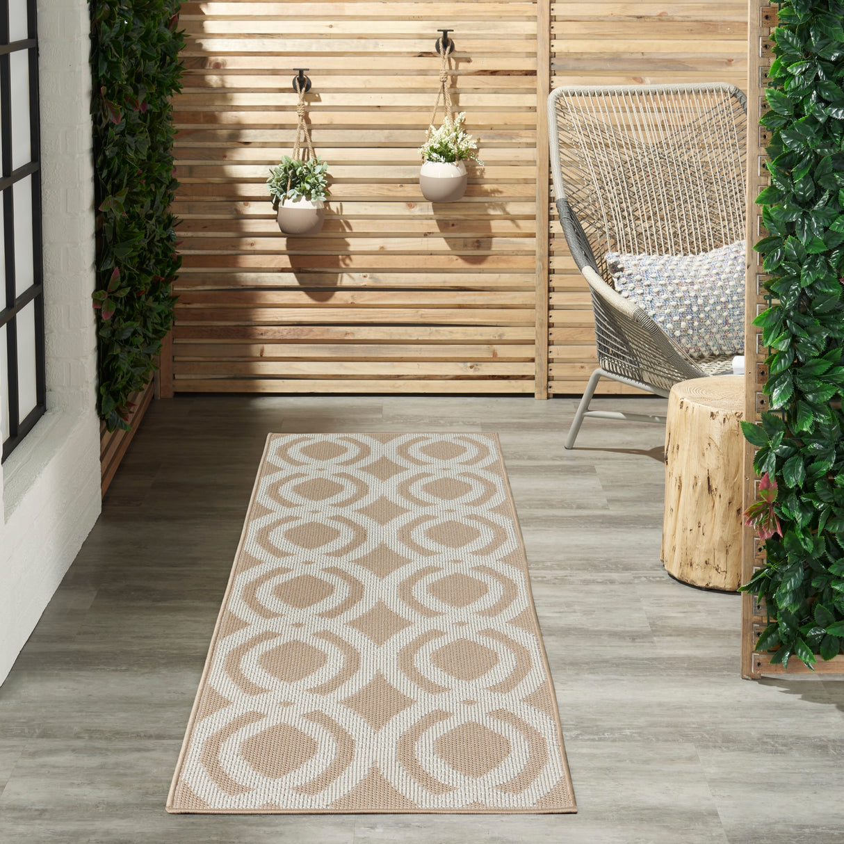 Porch & Den Goboes Geometric Indoor/Outdoor Area Rug