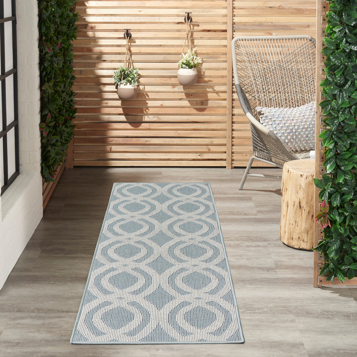 Porch & Den Goboes Geometric Indoor/Outdoor Area Rug