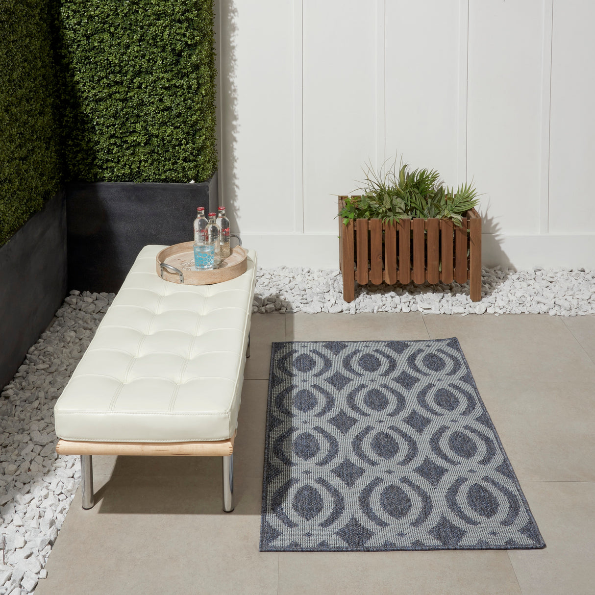 Porch & Den Goboes Geometric Indoor/Outdoor Area Rug