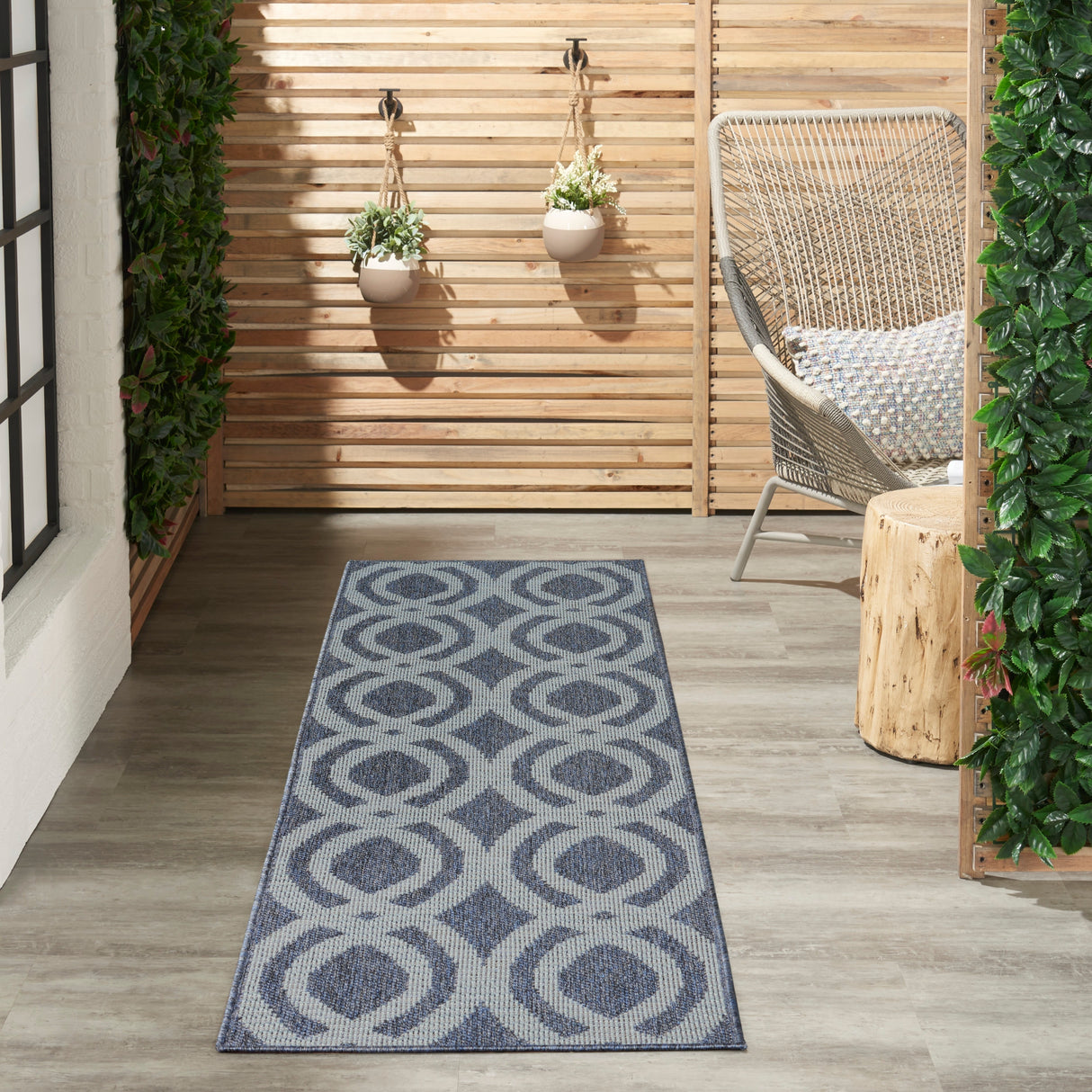 Porch & Den Goboes Geometric Indoor/Outdoor Area Rug