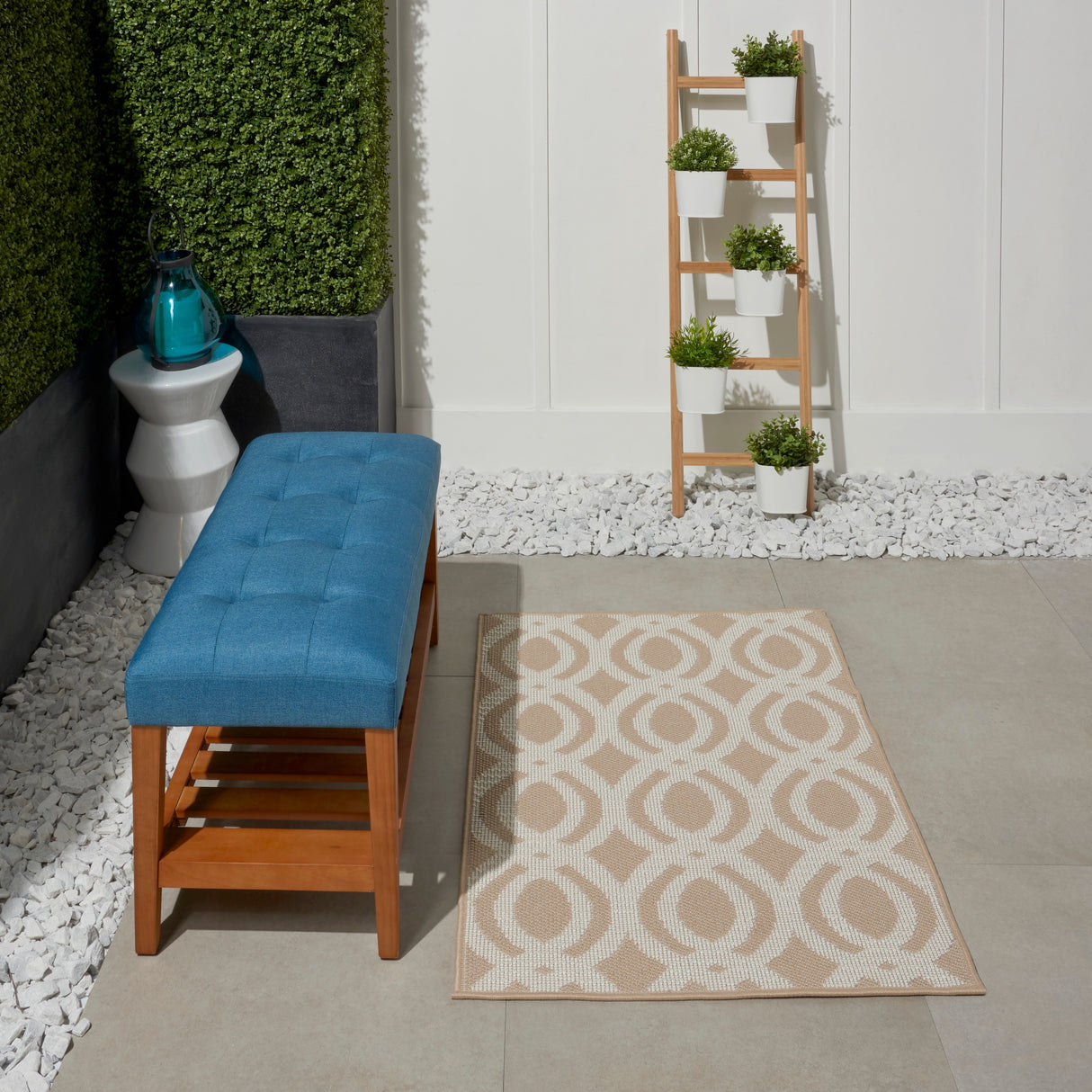 Porch & Den Goboes Geometric Indoor/Outdoor Area Rug
