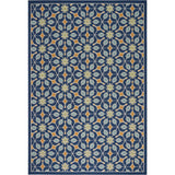 Nourison Caribbean Contemporary Floral Indoor/ Outdoor Area Rug