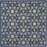 Nourison Caribbean Contemporary Floral Indoor/ Outdoor Area Rug