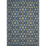 Nourison Caribbean Contemporary Floral Indoor/ Outdoor Area Rug