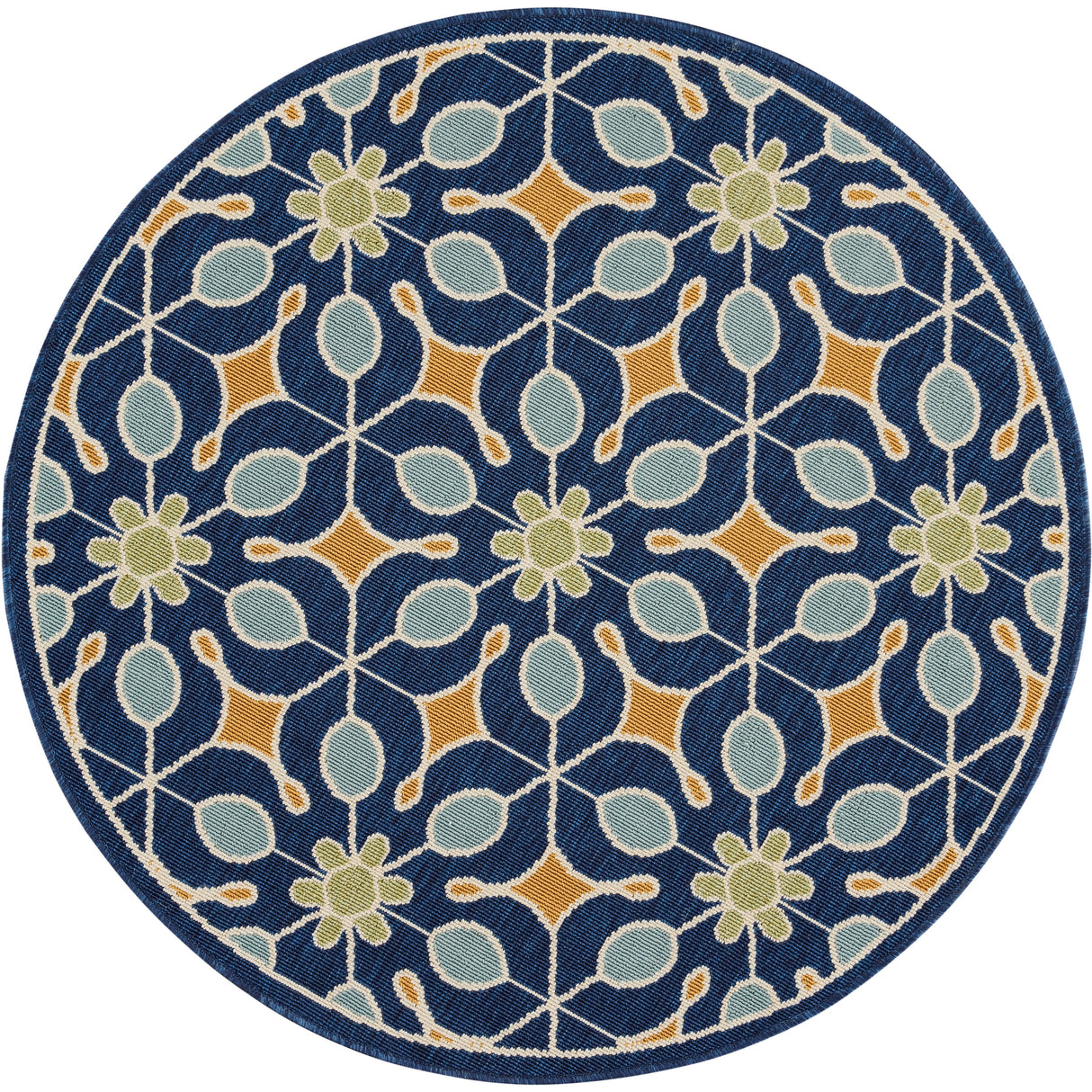 Nourison Caribbean Contemporary Floral Indoor/ Outdoor Area Rug