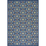 Nourison Caribbean Contemporary Floral Indoor/ Outdoor Area Rug