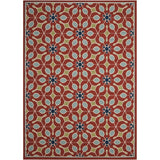 Nourison Caribbean Contemporary Floral Indoor/ Outdoor Area Rug