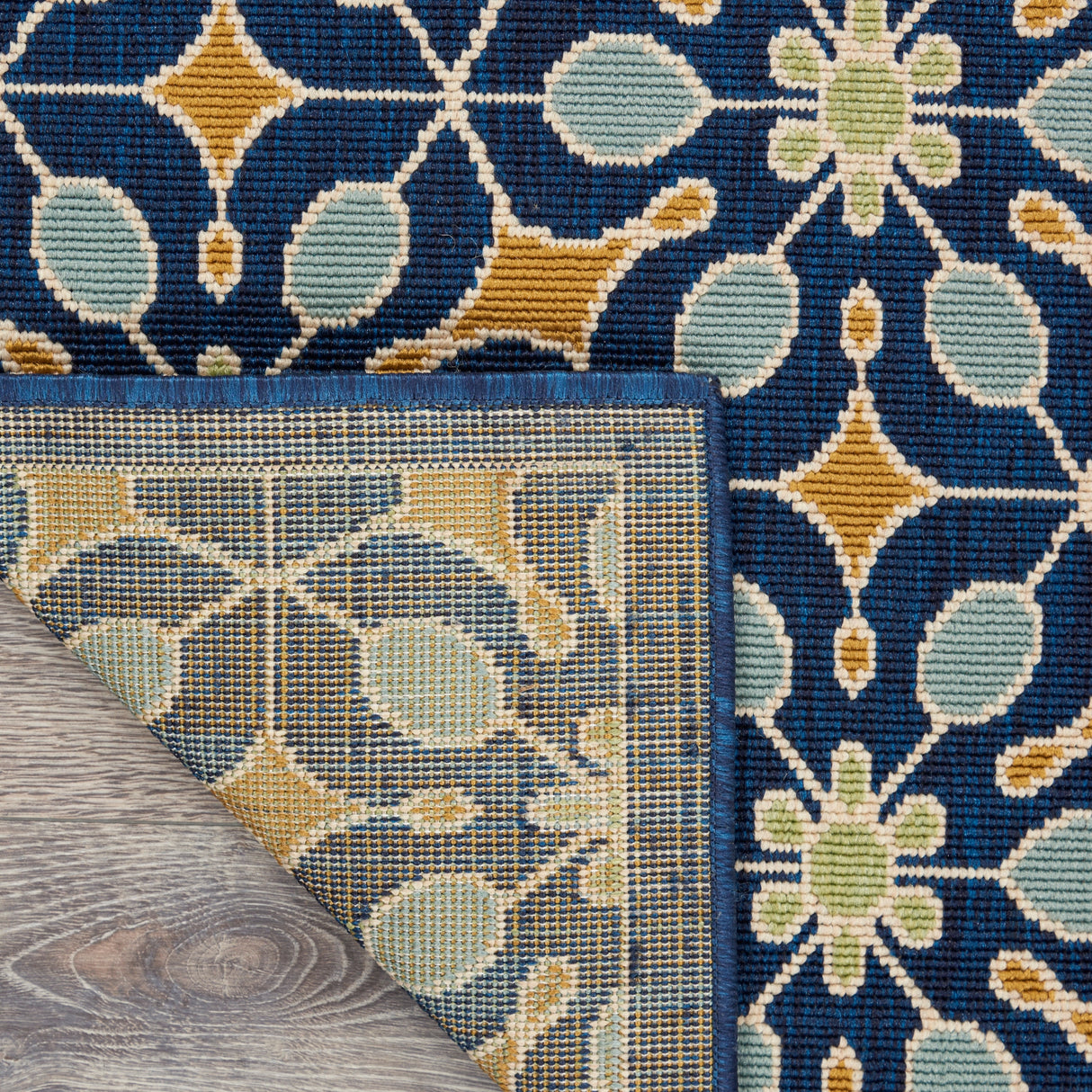 Nourison Caribbean Contemporary Floral Indoor/ Outdoor Area Rug