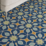 Nourison Caribbean Contemporary Floral Indoor/ Outdoor Area Rug