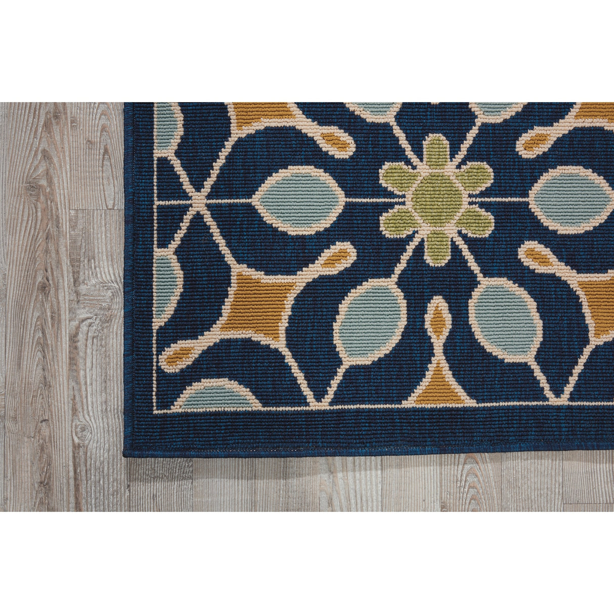 Nourison Caribbean Contemporary Floral Indoor/ Outdoor Area Rug