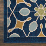 Nourison Caribbean Contemporary Floral Indoor/ Outdoor Area Rug
