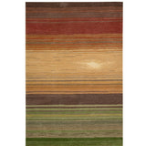 Nourison Contour Transitional Impressionist Horizontal Stripe Hand-tufted Area Rug