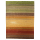 Nourison Contour Transitional Impressionist Horizontal Stripe Hand-tufted Area Rug