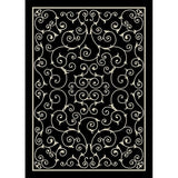 Nourison Scrolling Ivory Vines Indoor/ Outdoor Area Rug