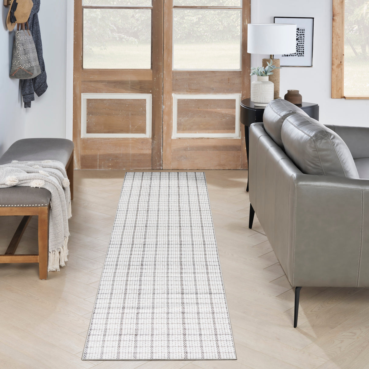 Nourison Washables Indoor Geometric Area Rug