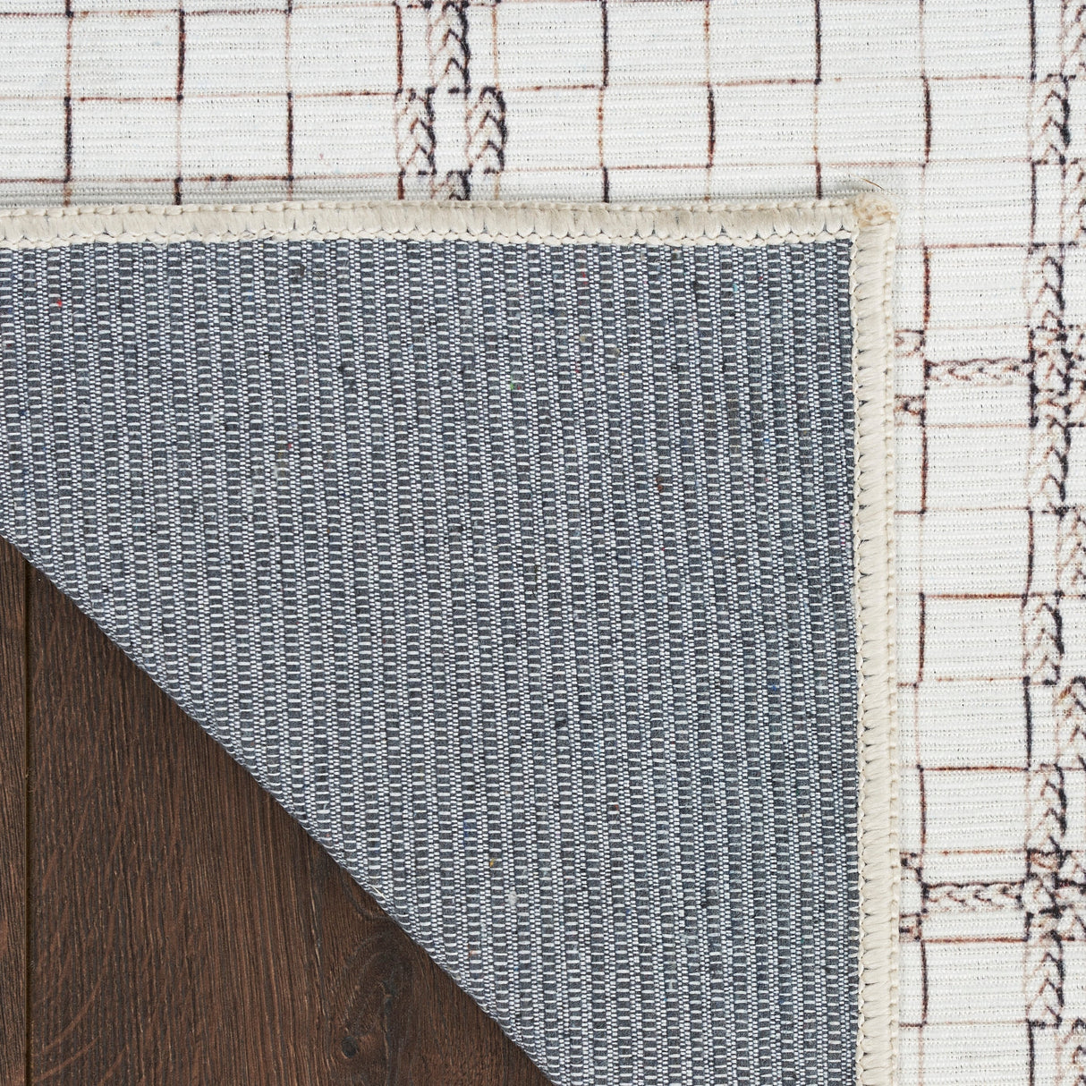 Nourison Washables Indoor Geometric Area Rug
