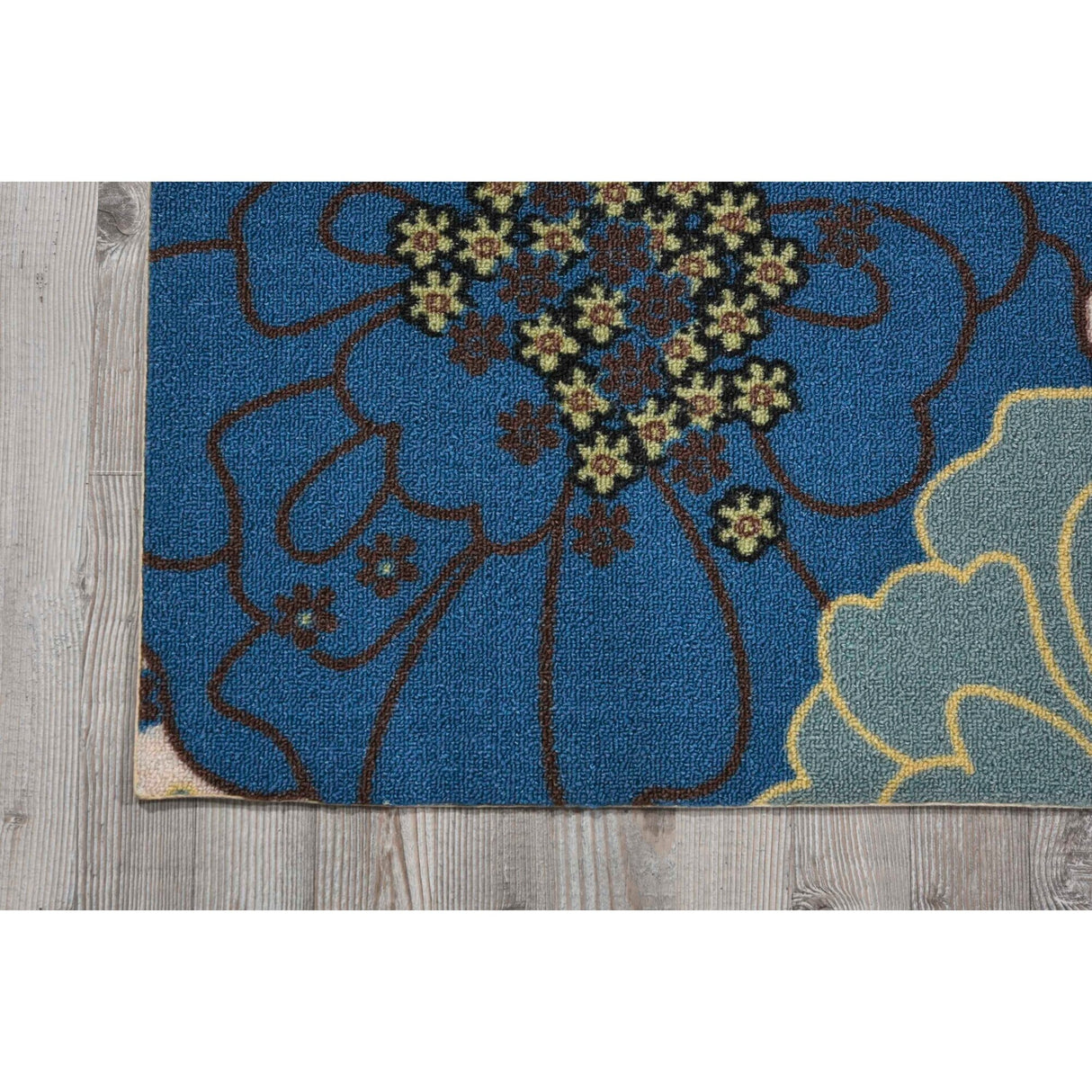 Nourison & Garden Floral Indoor / Outdoor Area Rug
