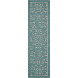 Nourison Scrolling Ivory Vines Indoor/ Outdoor Area Rug