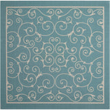 Nourison Scrolling Ivory Vines Indoor/ Outdoor Area Rug