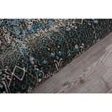 Nourison Karma Vintage Over-Dyed Medallion Area Rug