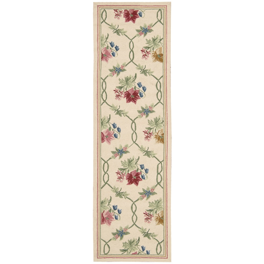 Nourison Lattice Victorian Shabby Chic Floral Area Rug