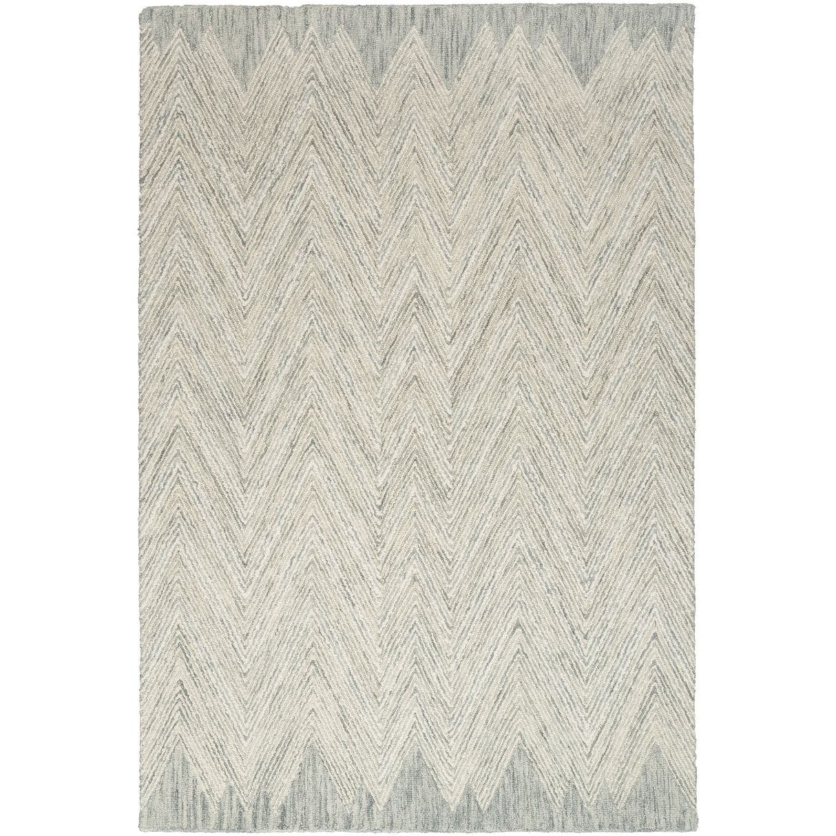 Nourison Linked Chic Modern Tufted Chevron Easy Care Area Rug
