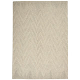 Nourison Linked Chic Modern Tufted Chevron Easy Care Area Rug