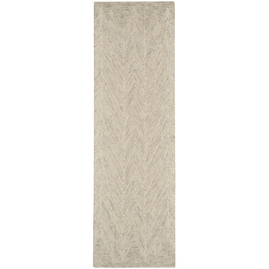Nourison Linked Chic Modern Tufted Chevron Easy Care Area Rug