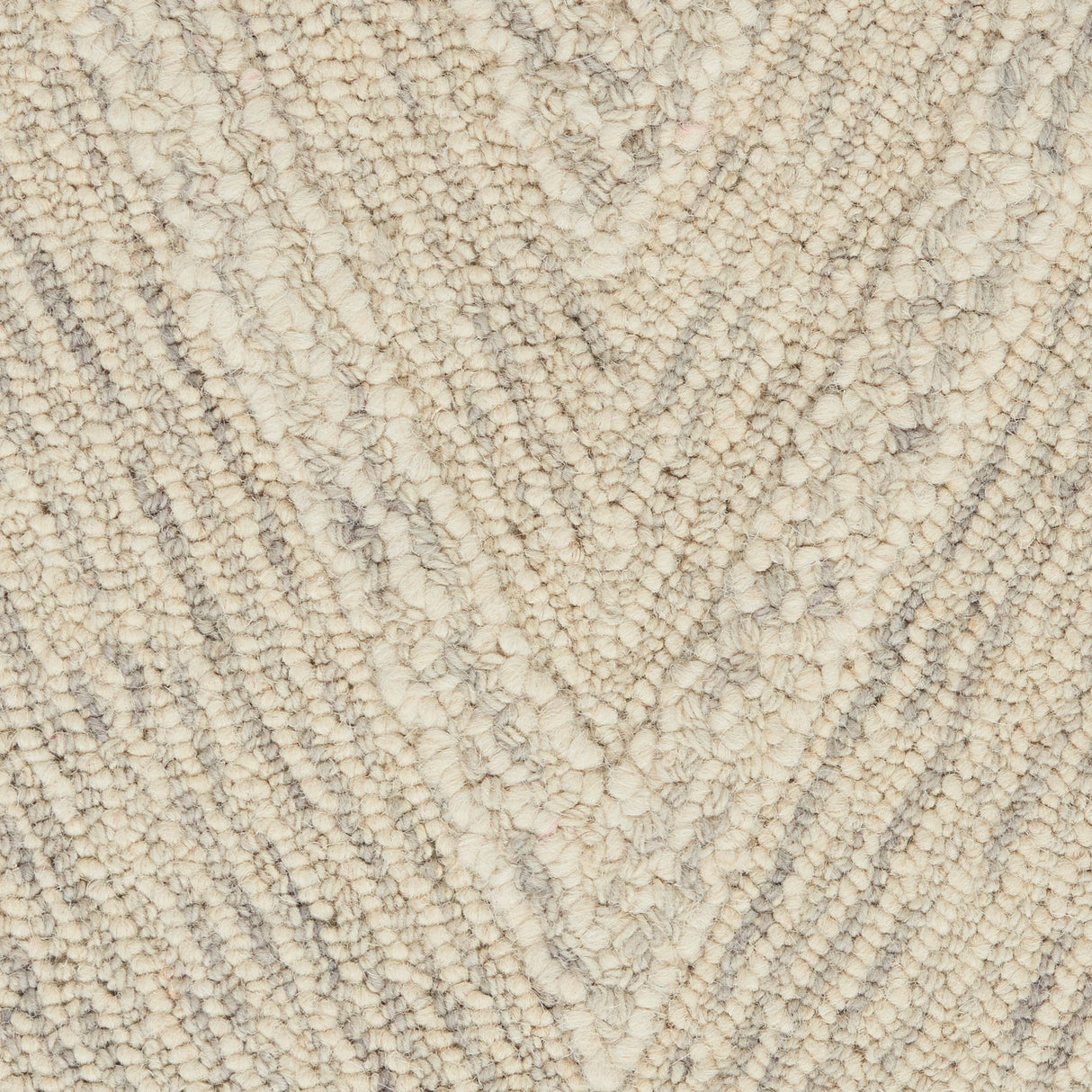 Nourison Linked Chic Modern Tufted Chevron Easy Care Area Rug