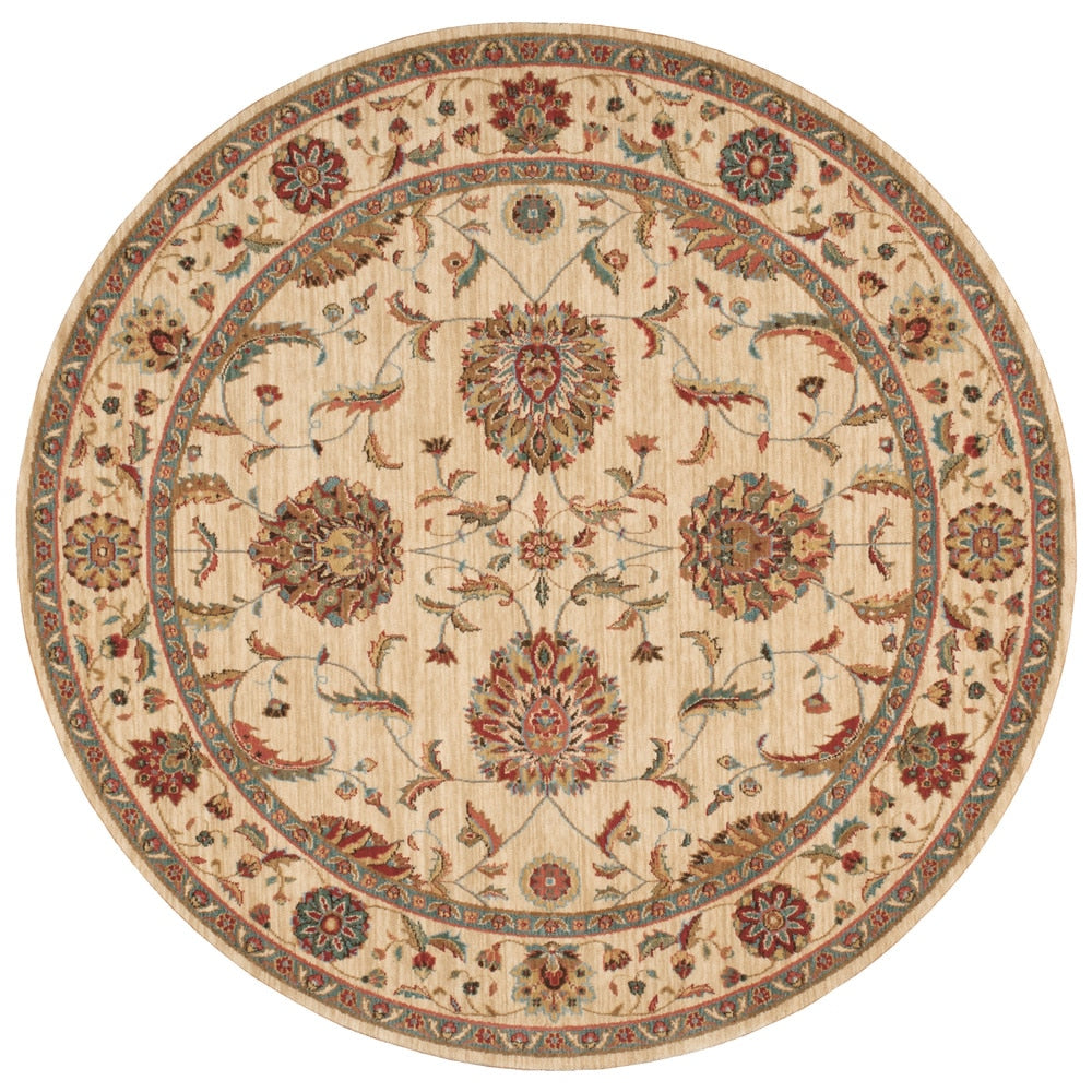 Nourison Living Treasures Persian Border Floral Area Rug
