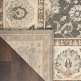 Nourison Living Treasures Traditional Persian Floral Wool Area Rug