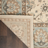 Nourison Living Treasures Traditional Persian Floral Wool Area Rug