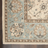 Nourison Living Treasures Traditional Persian Floral Wool Area Rug