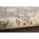 Nourison Living Treasures Traditional Persian Floral Wool Area Rug