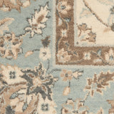 Nourison Living Treasures Traditional Persian Floral Wool Area Rug