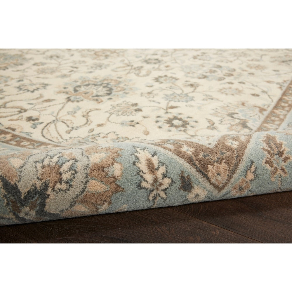 Nourison Living Treasures Traditional Persian Floral Wool Area Rug