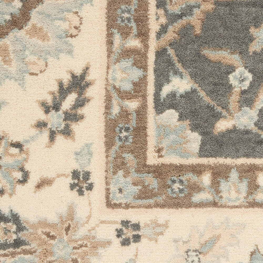 Nourison Living Treasures Traditional Persian Floral Wool Area Rug