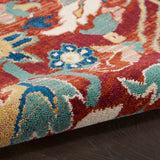 Nourison Parisa Boho Moroccan Floral Area Rug