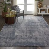 Rustic Textures Modern Transitional Abstract Area Rug