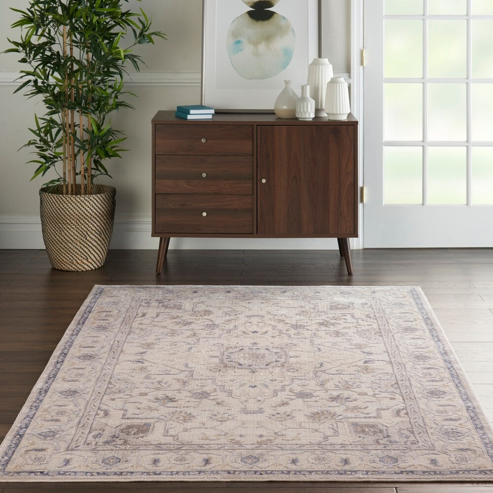 Nourison Sleek Textures Traditional Area Rug