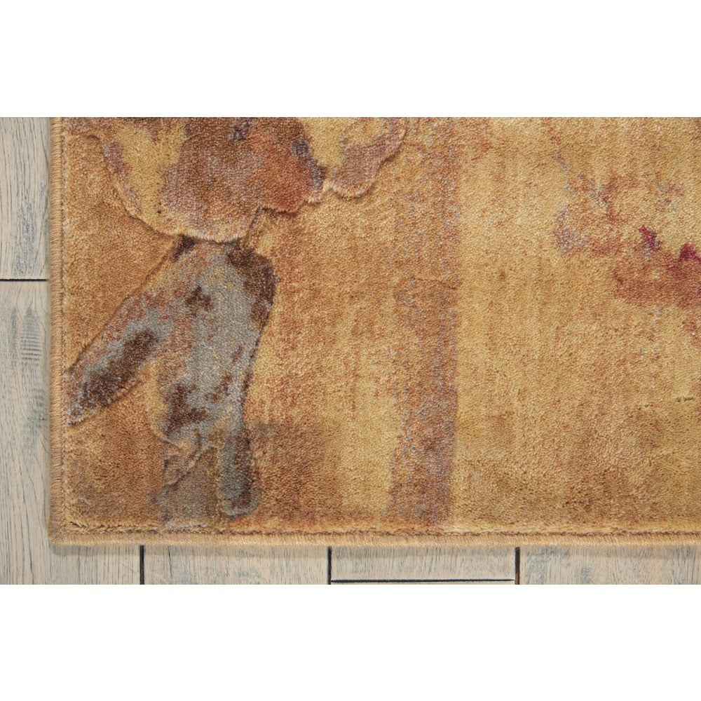 Nourison Somerset Vintage Watercolor Floral Pattern Area Rug
