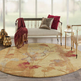 Nourison Somerset Vintage Watercolor Floral Pattern Area Rug