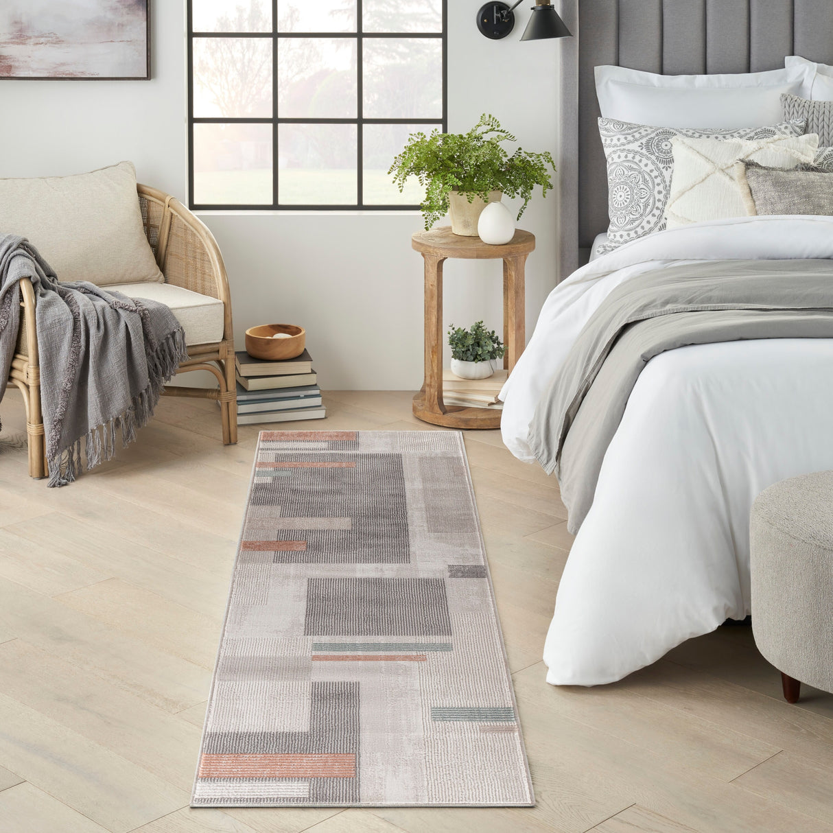 Nourison Thalia Modern Geometric Area Rug
