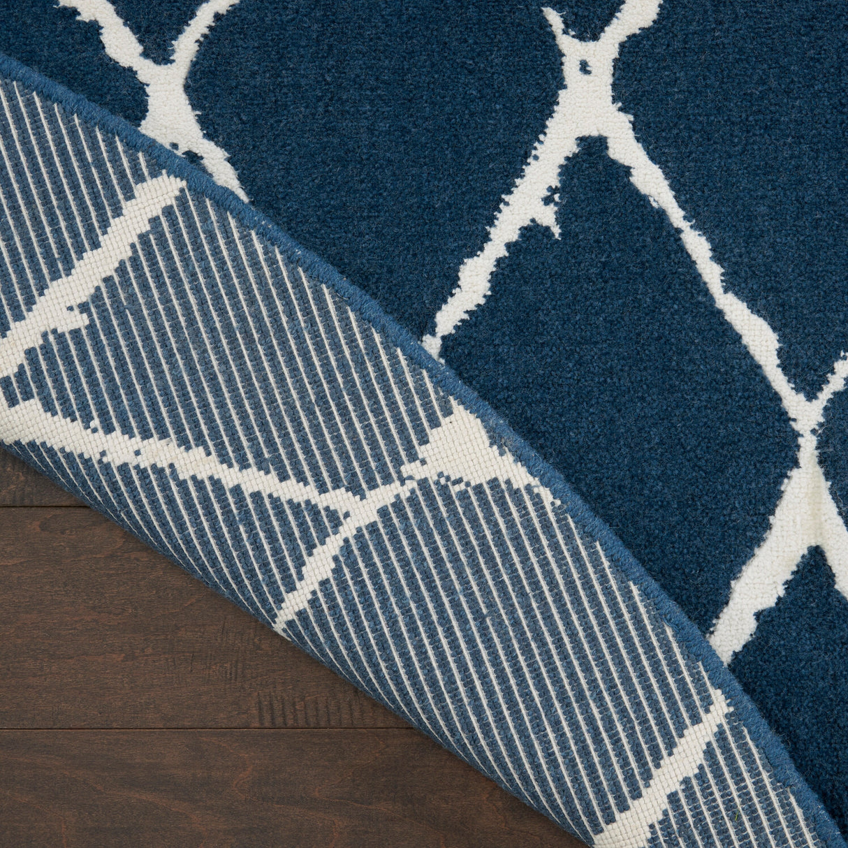 Nourison Twilight Contemporary Geometric Trellis Area Rug
